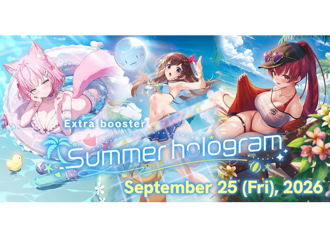 Gamers Guild AZ Hololive OCG Hololive OCG: Extra Booster | Summer Hologram -  Booster Display [English Version] (Pre-Order) YY Card World