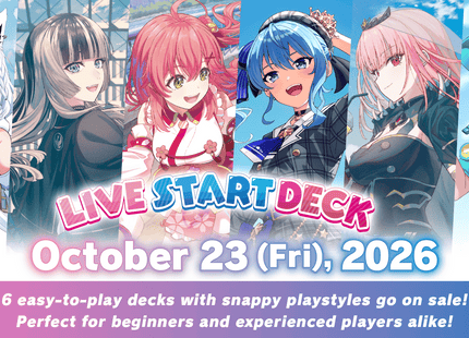 Gamers Guild AZ Hololive OCG Hololive OCG: LIVE Start Deck - Shirakami Fubuki (Pre-Order) YY Card World