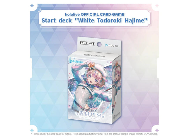 Gamers Guild AZ Hololive OCG Hololive OCG: Start Deck "White - Todoroki Hajime" [English Version] (Pre-Order) Southern Hobby