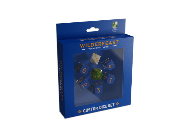 Gamers Guild AZ Horrible Guild Game Studio Wilderfeast – Custom Dice Set ACD Distribution