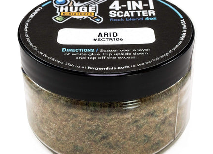 Gamers Guild AZ Huge Miniatures Huge Miniatures 4-in-1 Scatter - Arid Huge Miniatures