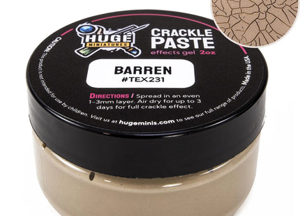 Gamers Guild AZ Huge Miniatures Huge Miniatures Barren Crackle Paste Huge Miniatures