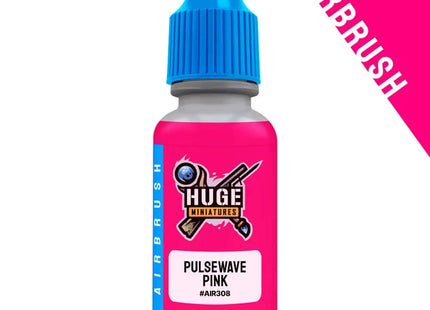 Gamers Guild AZ Huge Miniatures Huge Miniatures: Fluorescent Airbrush Paint - Pulsewave Pink Huge Miniatures