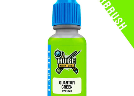 Gamers Guild AZ Huge Miniatures Huge Miniatures: Fluorescent Airbrush Paint - Quantum Green Huge Miniatures