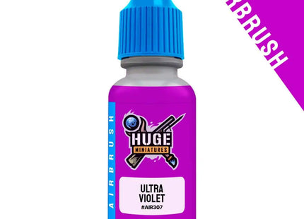 Gamers Guild AZ Huge Miniatures Huge Miniatures: Fluorescent Airbrush Paint - Ultra Violet Huge Miniatures