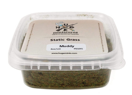 Gamers Guild AZ Huge Miniatures Huge Miniatures Static Grass - Muddy 2mm Huge miniatures