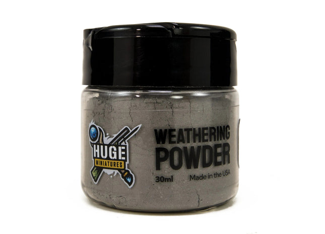 Gamers Guild AZ Huge Miniatures Huge Miniatures Weathering Powder - Ash Huge Miniatures