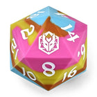 Gamers Guild AZ HYMGHO 55mm Chonk Rubber Silicon D20 - Radiant Whispers HYMGHO