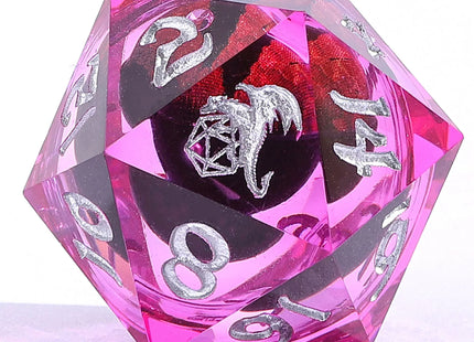 Gamers Guild AZ HYMGHO BRR056: Captured Magic Hand Sanded Sharp Edge Resin - Beholder's Gaze Pink HYMGHO