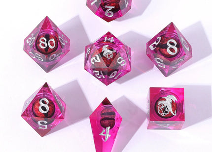 Gamers Guild AZ HYMGHO BRR056: Captured Magic Hand Sanded Sharp Edge Resin - Beholder's Gaze Pink HYMGHO