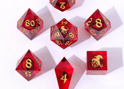 Gamers Guild AZ HYMGHO Captured Magic Hand Sanded Sharp Edge Resin - Beholder's Gaze Red HYMGHO