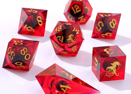 Gamers Guild AZ HYMGHO Captured Magic Hand Sanded Sharp Edge Resin - Beholder's Gaze Red HYMGHO