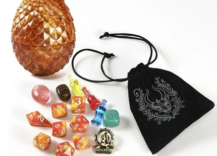 Gamers Guild AZ HYMGHO Dragon's Hoard RPG Mystery Egg Dice Set HYMGHO