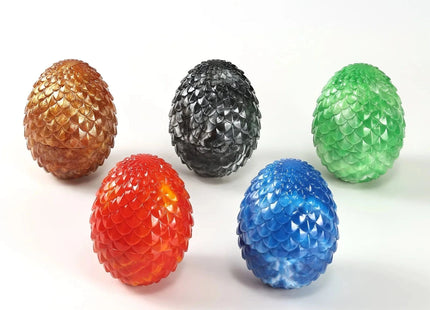 Gamers Guild AZ HYMGHO Dragon's Hoard RPG Mystery Egg Dice Set HYMGHO