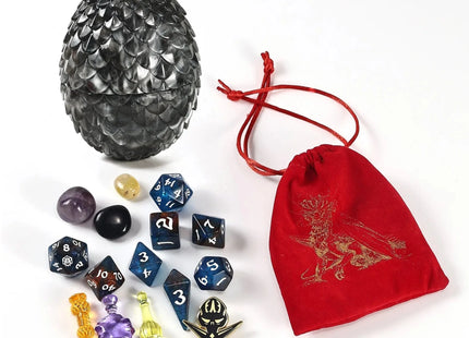 Gamers Guild AZ HYMGHO Dragon's Hoard RPG Mystery Egg Dice Set HYMGHO