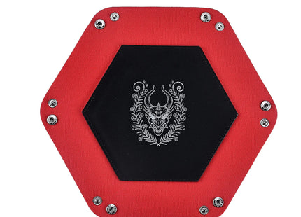 Gamers Guild AZ HYMGHO HY00449: Table Armor Dice Tray - Dragon Skull HYMGHO