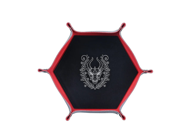 Gamers Guild AZ HYMGHO HY00449: Table Armor Dice Tray - Dragon Skull HYMGHO