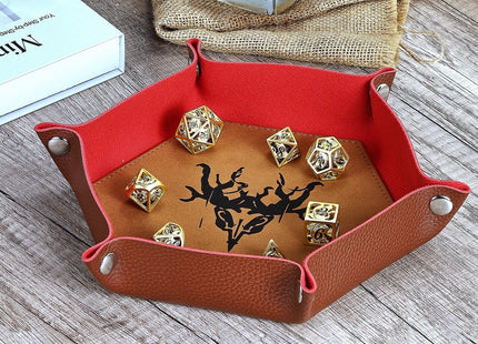 Gamers Guild AZ HYMGHO HYMGHO Dice: HY00441 - Table Armor Dice Tray - Druid HYMGHO