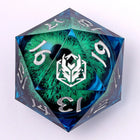 Gamers Guild AZ HYMGHO Sharp Edged Resin 55mm D20 - Titan's Eye HYMGHO