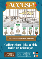 Gamers Guild AZ Indie Boards & Cards Accuse! (Pre-Order) AGD