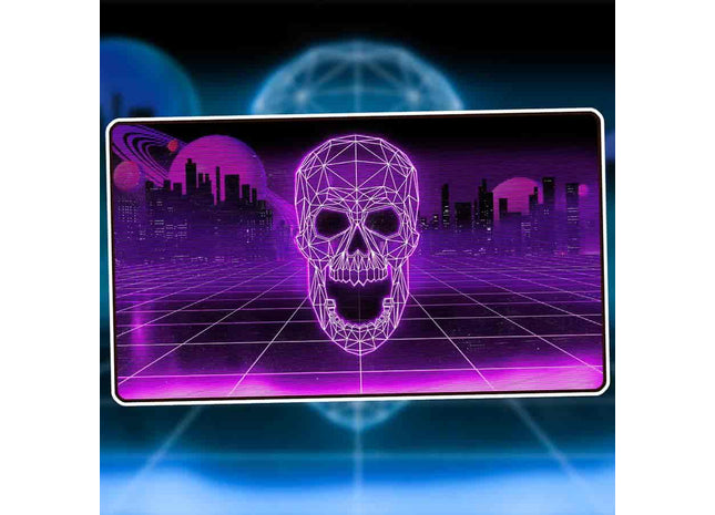 Gamers Guild AZ INFINITE BLACK LLC Infinite Black: Premium Retrowave Playmat: Swamp (Pre-Order) GTS