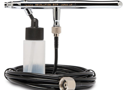 Gamers Guild AZ Iwata Iwata: Revolution HP-BCR Siphon Feed Dual Action Airbrush w/ Hose LSG