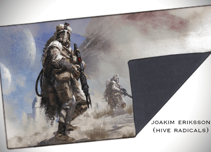 Gamers Guild AZ Ixion Gameworks Sovereign: Fall of Wormwood - Joakim Ericsson (Hive Radicals) Playmat Kickstarter