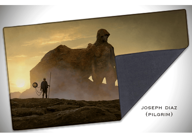 Gamers Guild AZ Ixion Gameworks Sovereign: Fall of Wormwood - Joseph Diaz (Pilgrim) Playmat Kickstarter