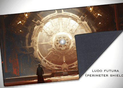 Gamers Guild AZ Ixion Gameworks Sovereign: Fall of Wormwood - Ludo Futura (Perimeter Shield) Playmat Kickstarter
