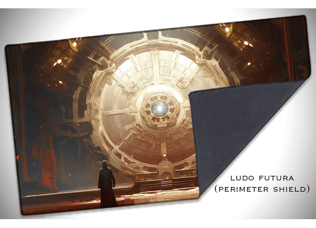 Gamers Guild AZ Ixion Gameworks Sovereign: Fall of Wormwood - Ludo Futura (Perimeter Shield) Playmat Kickstarter