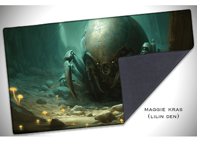 Gamers Guild AZ Ixion Gameworks Sovereign: Fall of Wormwood - Maggie Kras (Lilin Den) Playmat Kickstarter