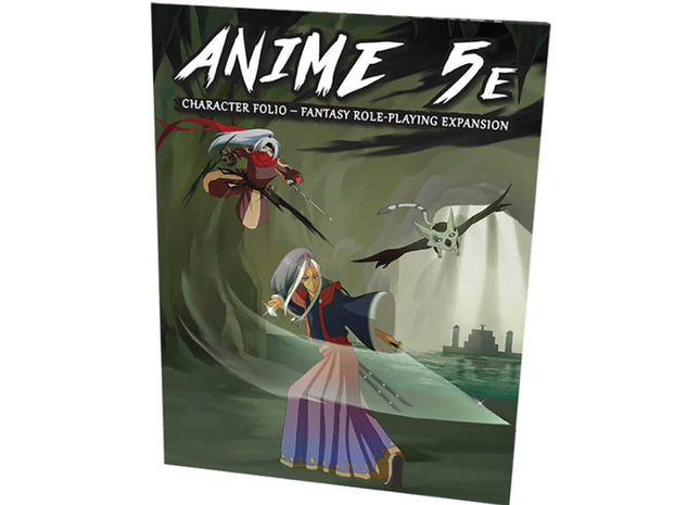 Gamers Guild AZ Japanime Games Anime 5e RPG: Character Folio GTS