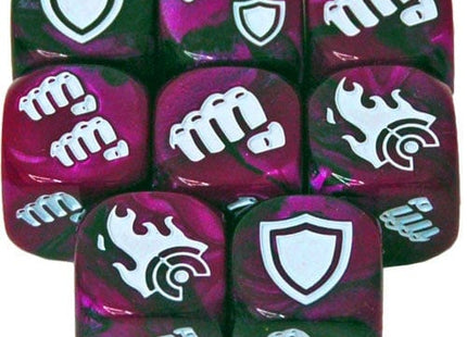 Gamers Guild AZ Jasco Games Street Fighter the Miniatures Game: Purple Shadaloo Dice Asmodee