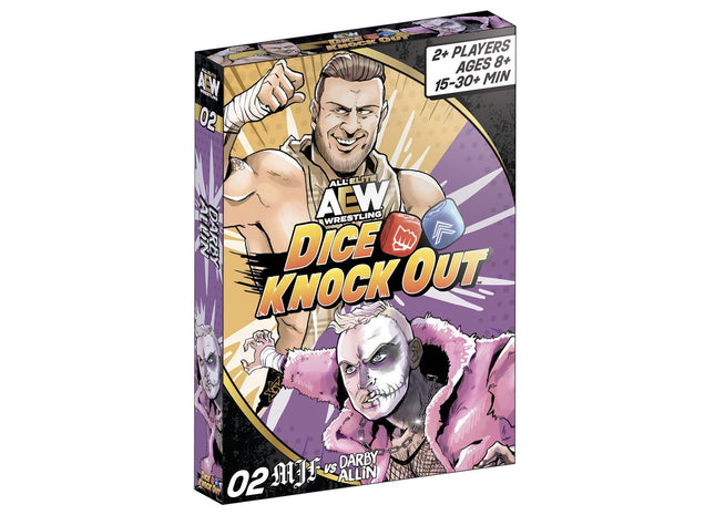 Gamers Guild AZ Joking Hazard AEW Dice Knock Out: Set 02 - MJF vs Darby Allin (Pre-Order) AGD