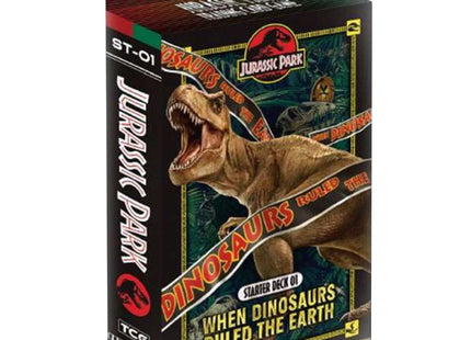 Gamers Guild AZ Jurassic Park TCG Jurassic Park TCG: When Dinosaurs Ruled The Earth [ST-01] Starter Deck (Pre-Order) GTS