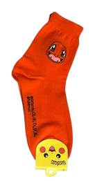 Gamers Guild AZ K-Wonderland Pokemon Charmander Silky Cotton Women Socks (Pre-Order) Faire