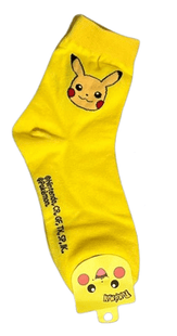 Gamers Guild AZ K-Wonderland Pokemon Pikachu Silky Cotton Women Socks (Pre-Order) Faire