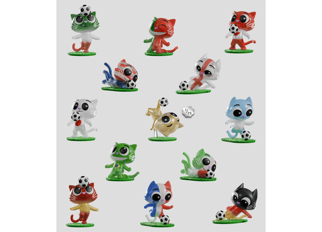 Gamers Guild AZ Kaleidos Creative Catscans On The Ball Blind Box Kaleidos Creative