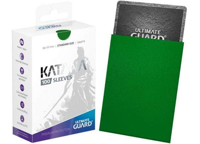 Gamers Guild AZ Katana Katana Sleeve Green Southern Hobby