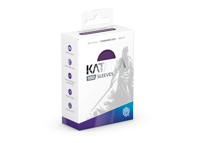 Gamers Guild AZ Katana Katana Sleeve Iris Bloom (100ct) Standard Size (Pre-Order) GTS