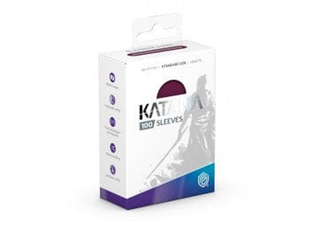 Gamers Guild AZ Katana Katana Sleeve Radiant Plum (100ct) Standard Size (Pre-Order) Southern Hobby