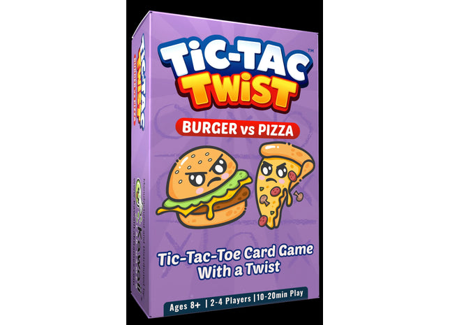 Gamers Guild AZ Kawaii Lab Games Tic-Tac Twist: Burger vs Pizza (Pre-Order) AGD