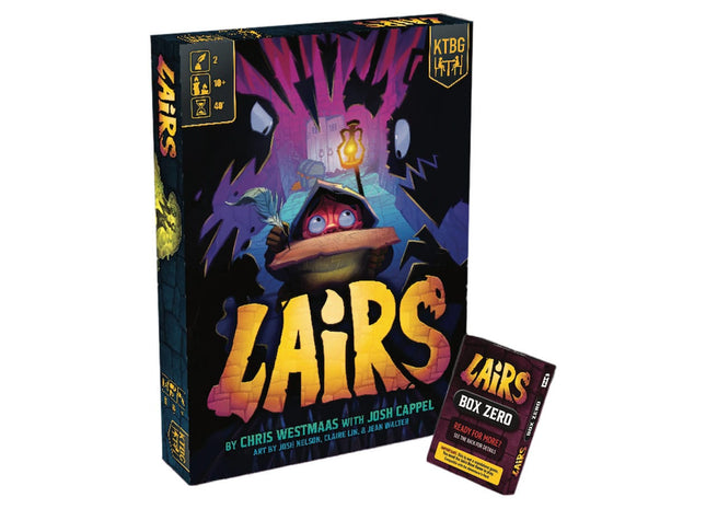 Gamers Guild AZ Kids Table Board Gaming Lairs: Base Game + Box Zero (Pre-Order) ACD Distribution