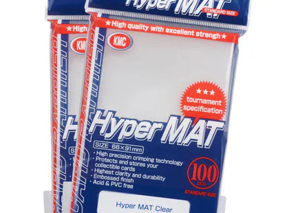 Gamers Guild AZ KMC KMC Card Sleeves: Hyper Mat - Clear 100ct ACD Distribution