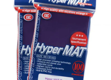Gamers Guild AZ KMC KMC Card Sleeves: Hyper Mat - Purple 100ct ACD Distribution