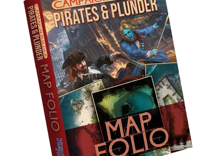 Gamers Guild AZ Kobold Press Tales of the Valiant: Campaign Builder - Pirates & Plunder Map Folio (Pre-Order) ACD Distribution