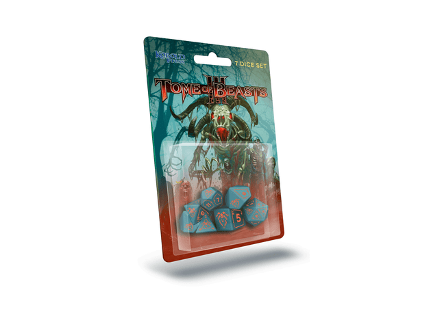 Gamers Guild AZ Kobold Press Tome of Beasts 3 7-Dice Set Southern Hobby