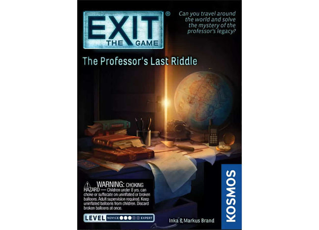 Gamers Guild AZ KOSMOS Exit: The Game - The Professor's Last Riddle GTS