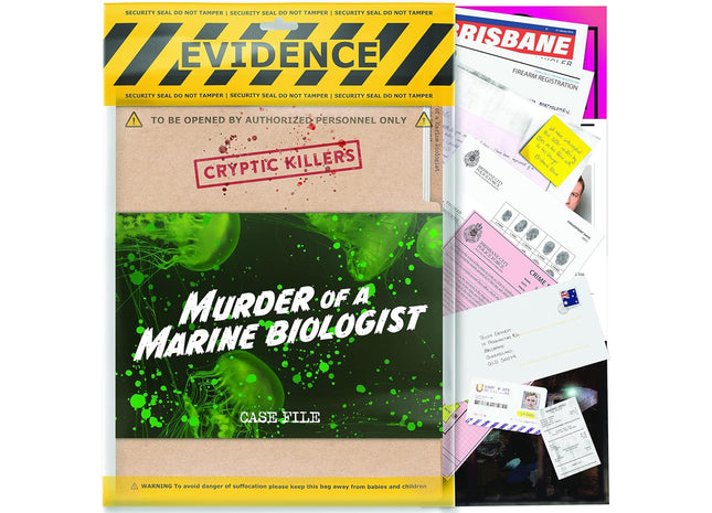 Gamers Guild AZ LA Brands LTD Cryptic Killers: Murder of a Marine Biologist (Pre-Order) ACD Distribution