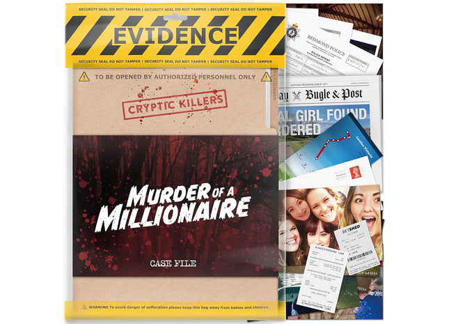 Gamers Guild AZ LA Brands LTD Cryptic Killers: Murder of a Millionaire (Pre-Order) ACD Distribution